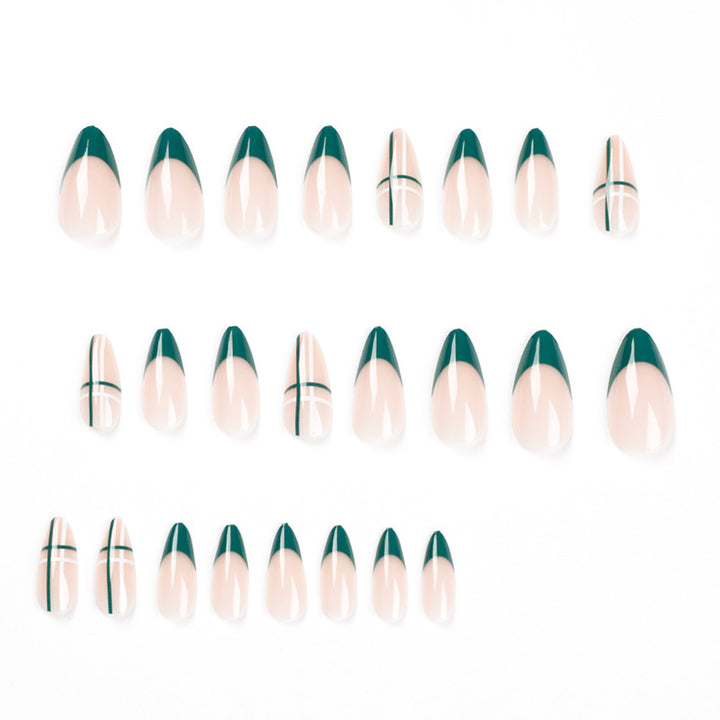 Artful nail art with modern geometric design Kalsten
