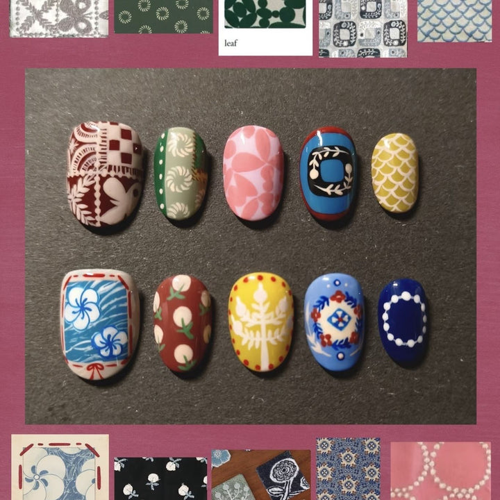 Artistic Themed Nail Design Collection Kalsten