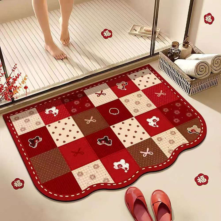 Cute Animal-Themed Welcome Mat