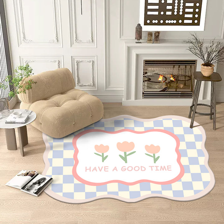 Playful Cow Print Rug