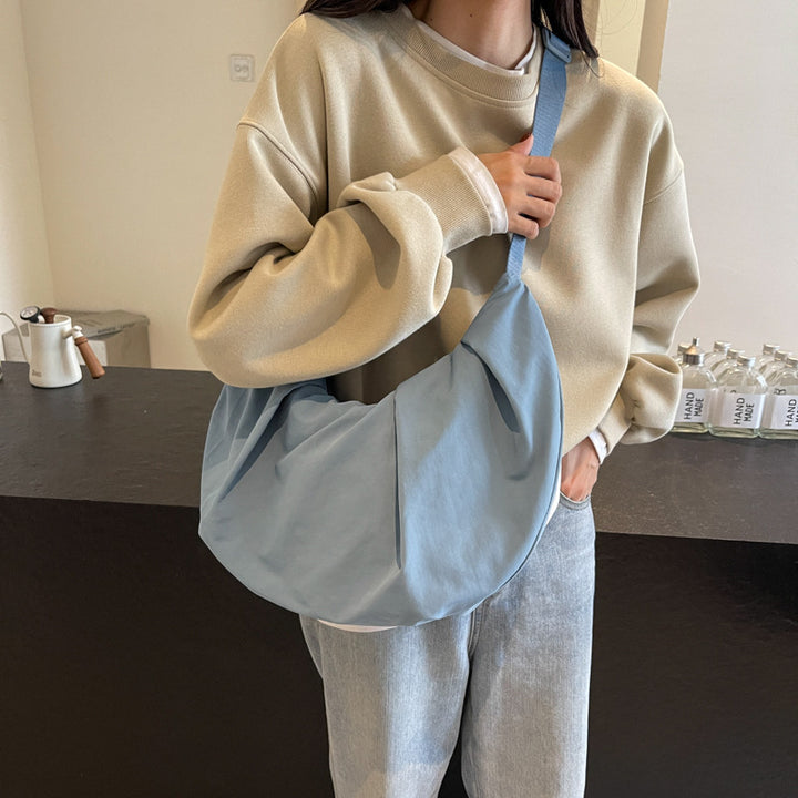 Pleated Fashion Shoulder Bag Kalsten