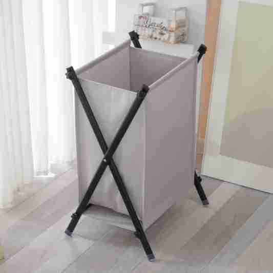 Foldable Laundry Basket with Practical Frame Kalsten
