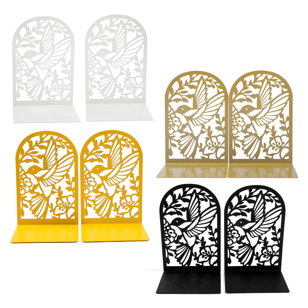 Decorative Hummingbird Metal Bookends