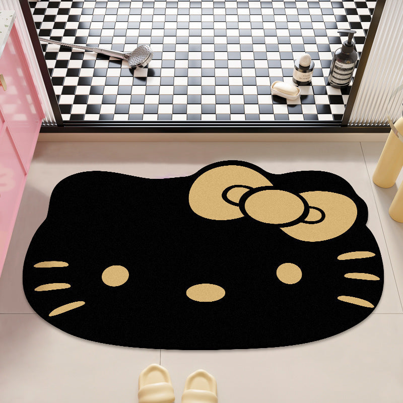 Hello Kitty Plush Bath Mat for Bathrooms