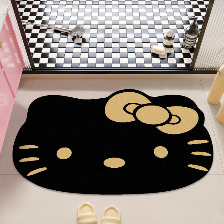 Hello Kitty Plush Bath Mat for Bathrooms