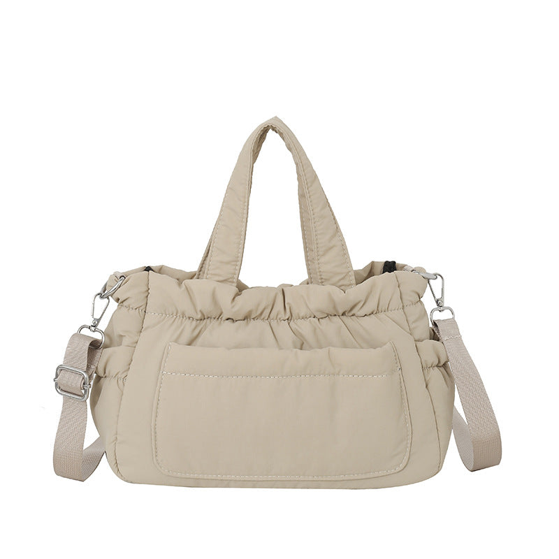 Puffed Utility Handbag