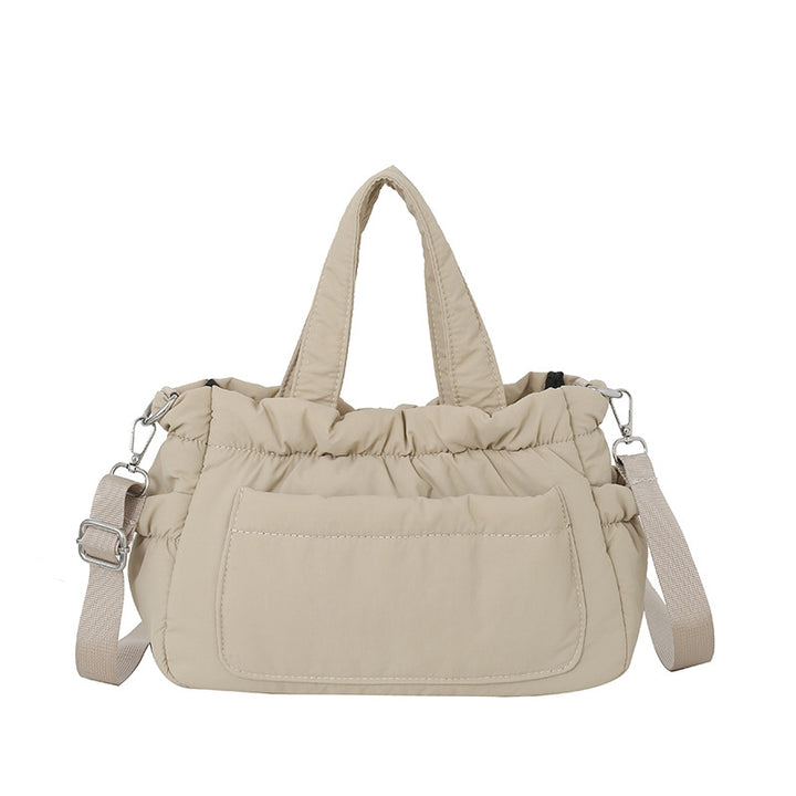 Puffed Utility Handbag