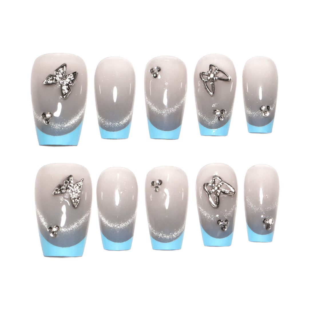 Artificial nail art with modern accents Kalsten