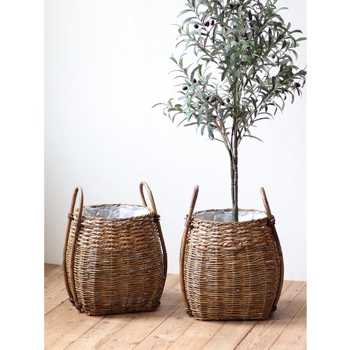 Handwoven storage basket Kalsten