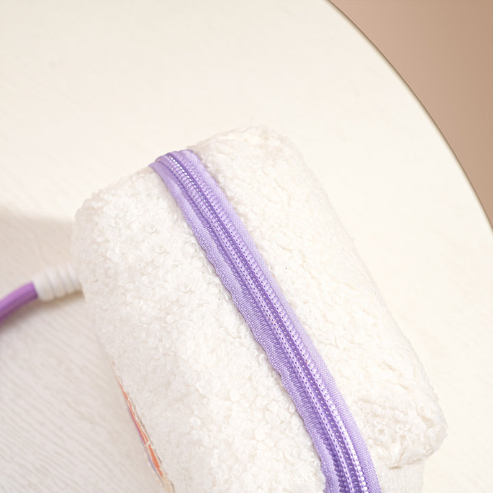 Fuzzy Cosmetic Pouch