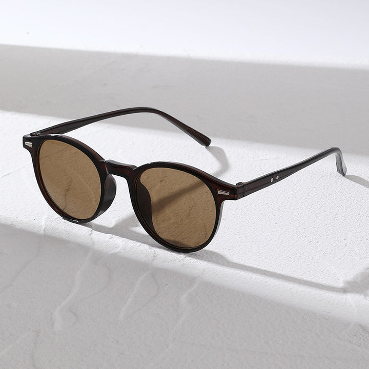 Stylish Round Frame Sunglasses Kalsten