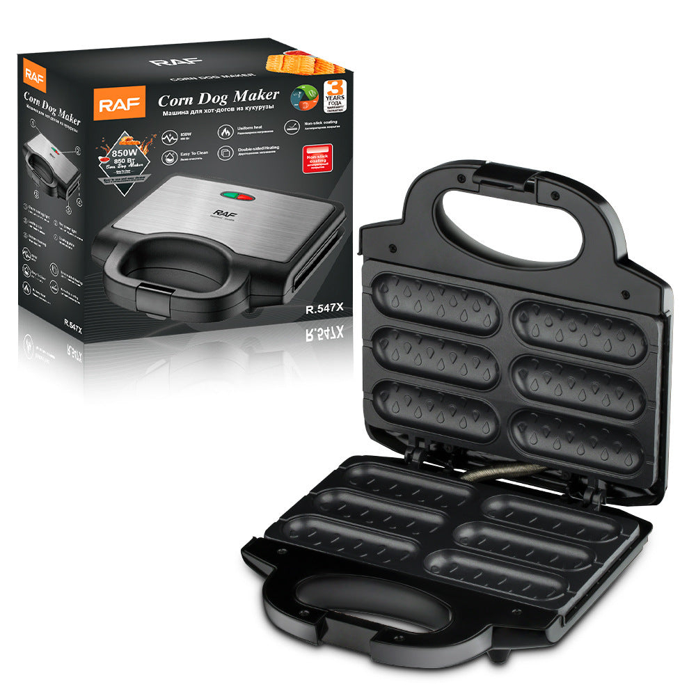 Multi-Cavity Waffle Maker with Non-Stick Plates Kalsten