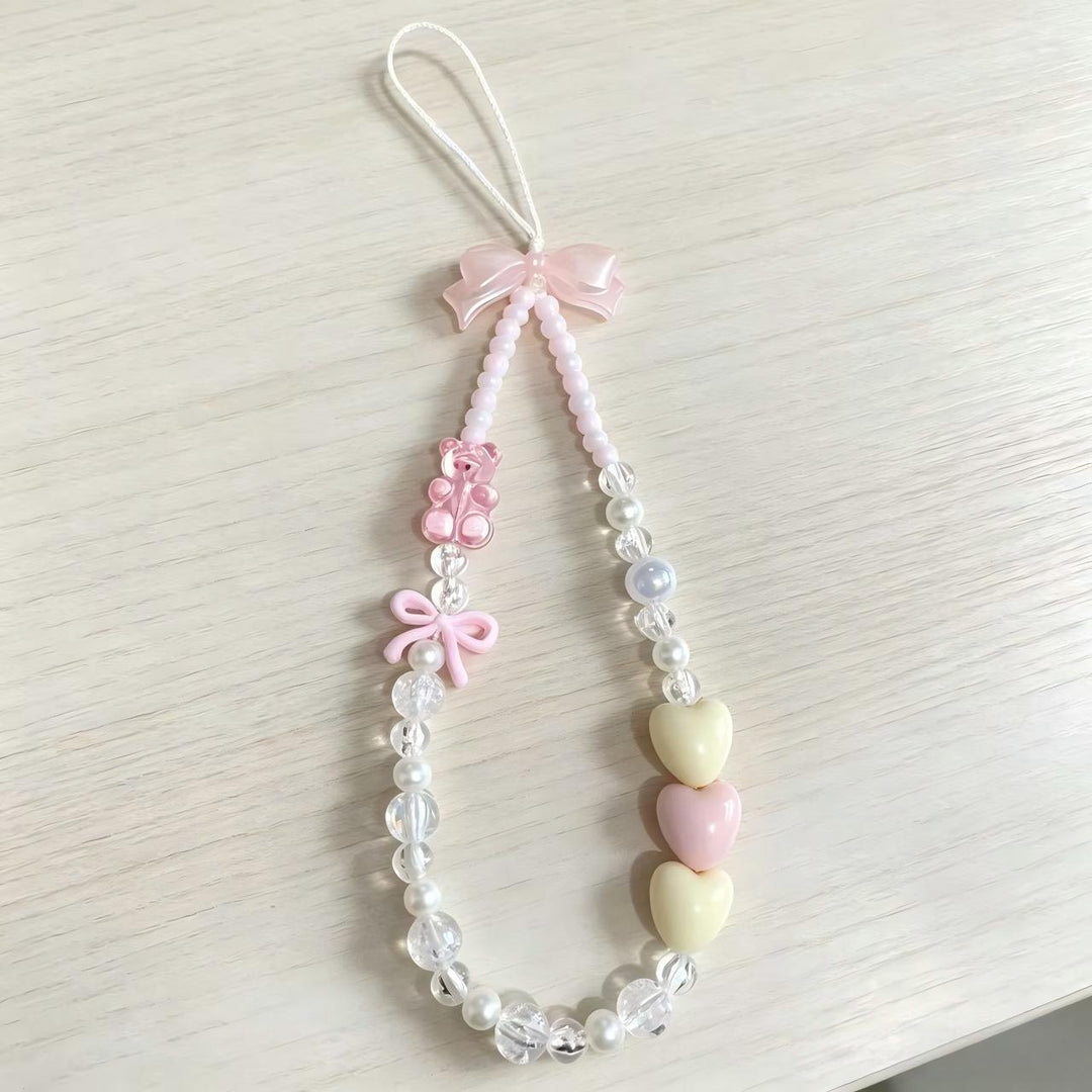 Beaded Charm Phone Strap Kalsten