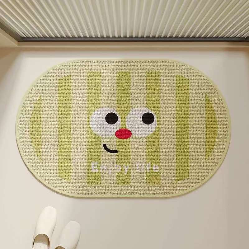 Playful Oval Area Mat