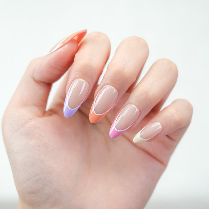 Artificial Nails in Modern Color Scheme Kalsten