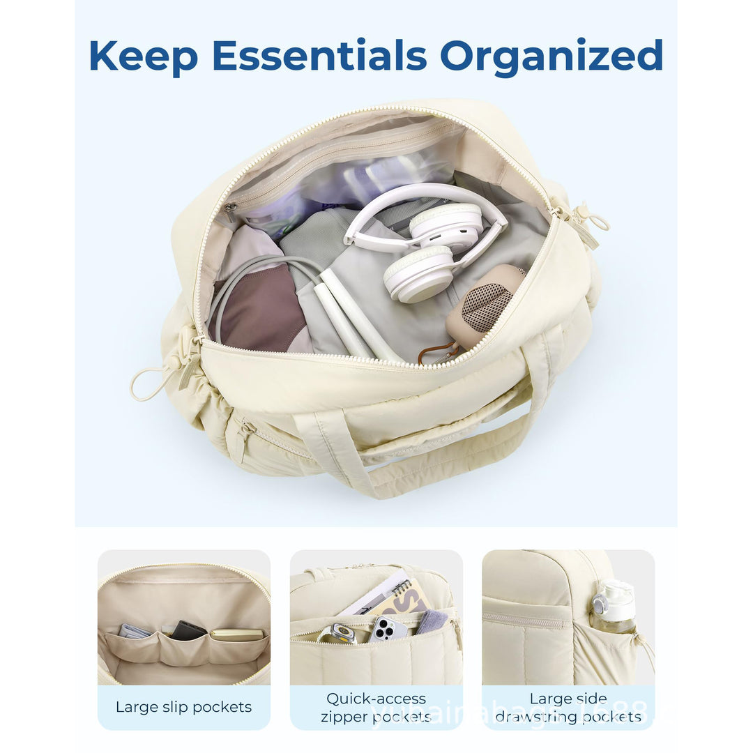 Padded travel bag with practical compartments Kalsten