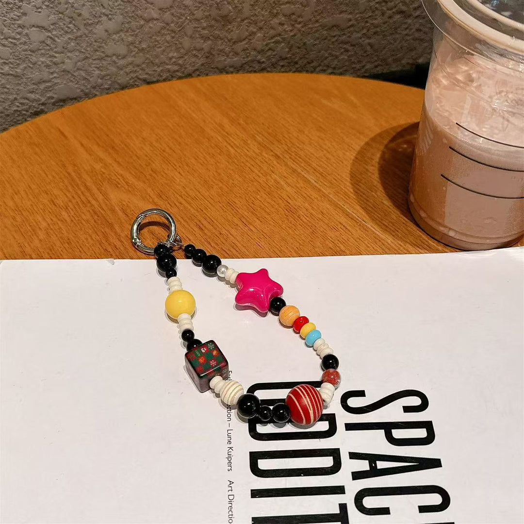Decorative Beaded Keychain Kalsten 1790135439