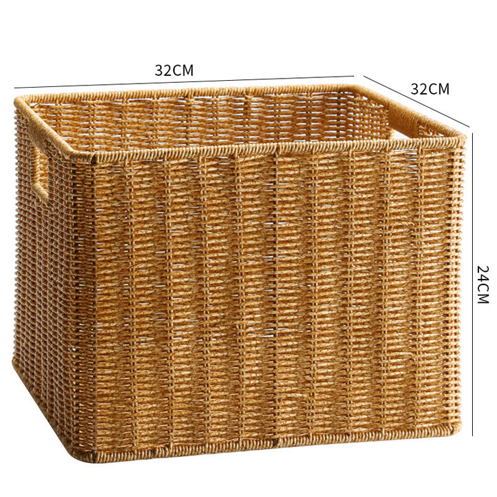 Rectangular Woven Storage Basket Kalsten