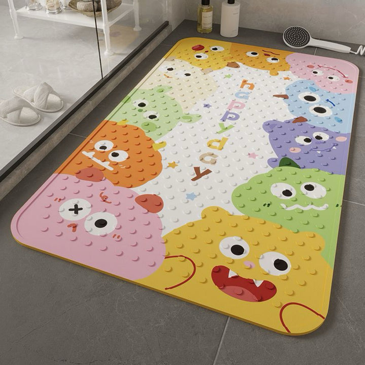 Fun Cartoon Bath Mat Kalsten