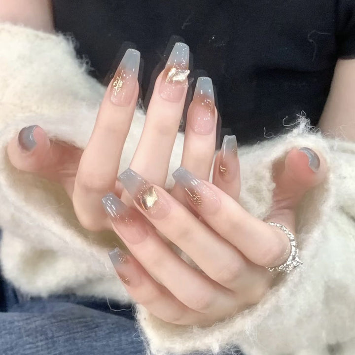 Artistic Ombre Nail Extensions