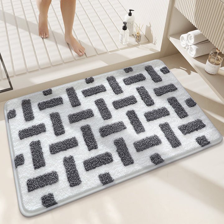 Plush Non-Slip Bath Mat Kalsten
