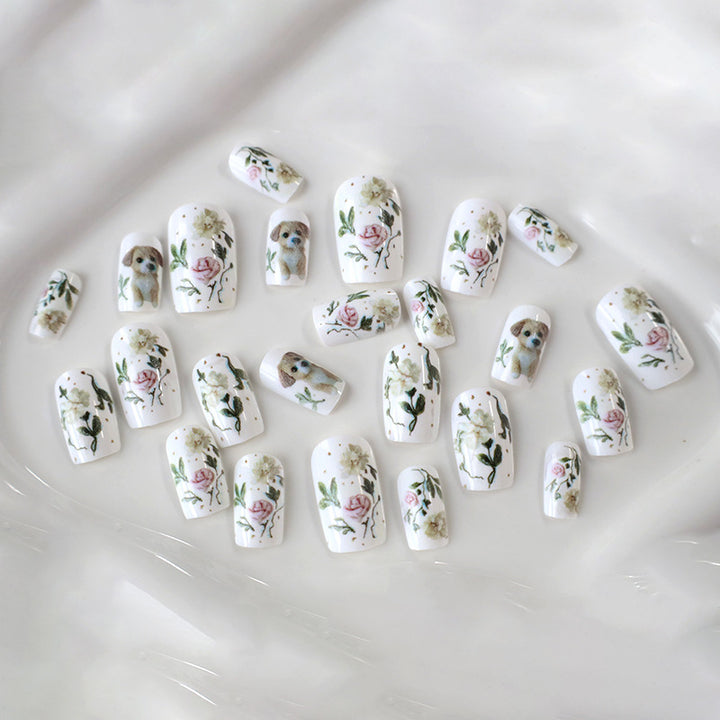 Artistic Pet-Themed Nail Art Kalsten
