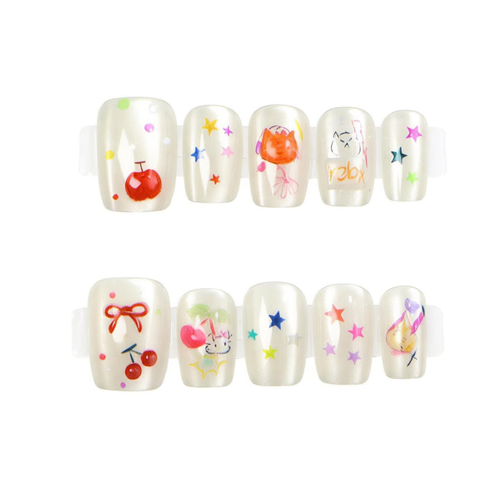 Creative Design Press-On Nail Art Kalsten