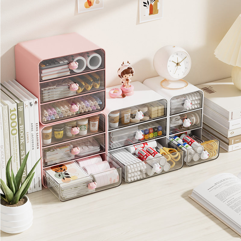 Modern Multi-Drawer Desktop Storage Organizer Kalsten