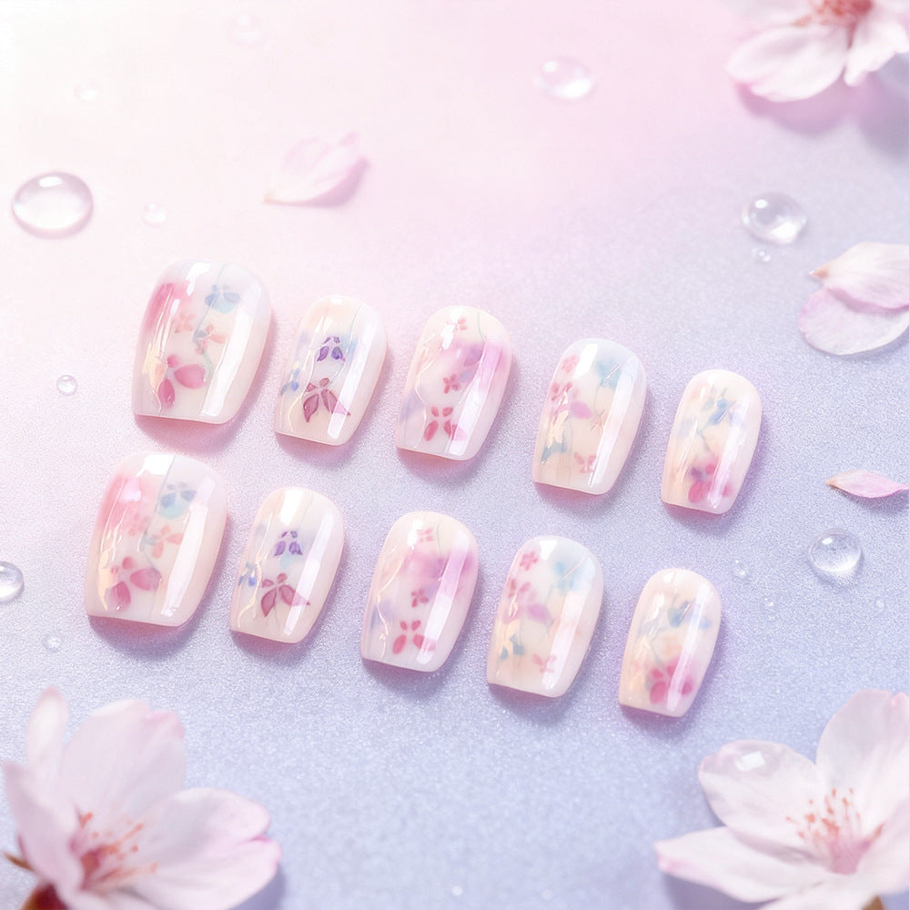 Artistic Floral Nail Art Set Kalsten