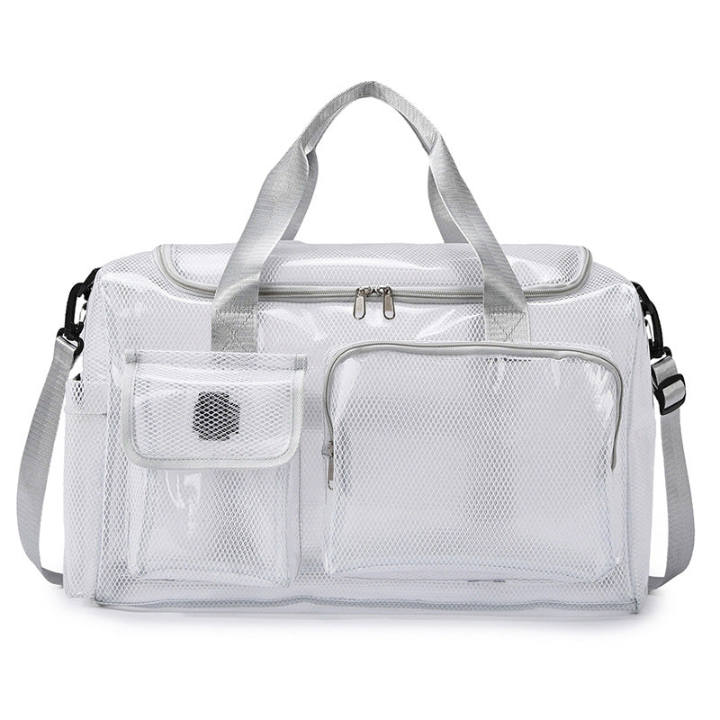 Transparent Gym and Travel Duffle