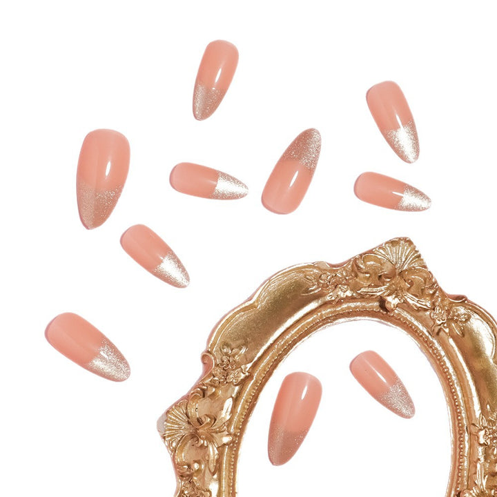 Elegant Almond-Shaped Press-On Nails Kalsten
