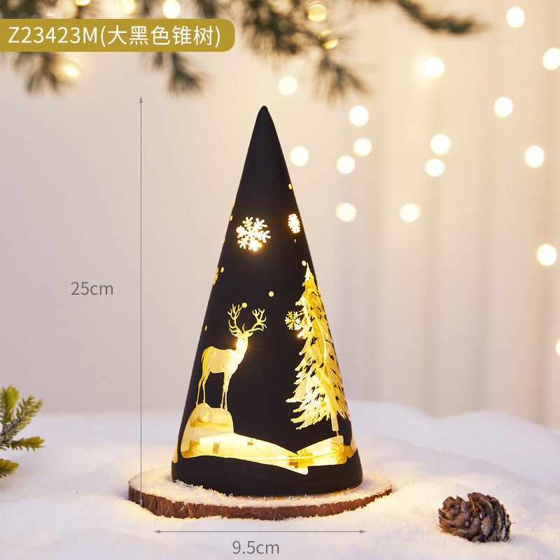 Decorative LED Christmas Tree Lantern