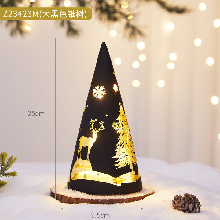 Decorative LED Christmas Tree Lantern