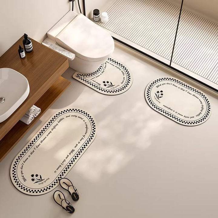 Bathroom Rug Set Kalsten