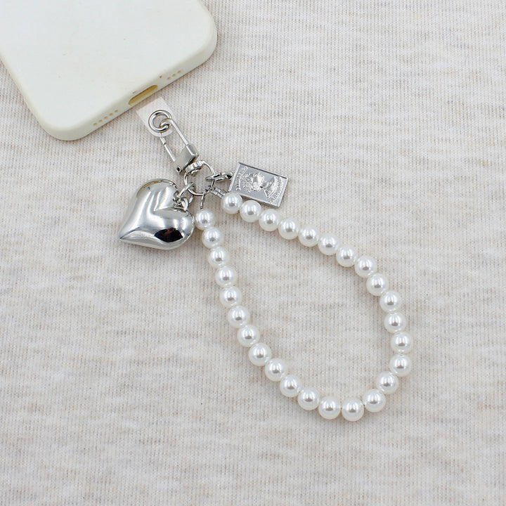 Elegant Pearl Beaded Keychain Kalsten