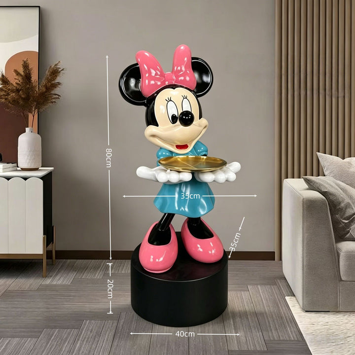 Cartoon Character Figurine Stand for Home Decor