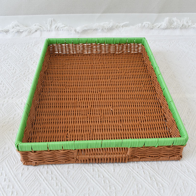 Multi-Functional Woven Serving Tray Kalsten