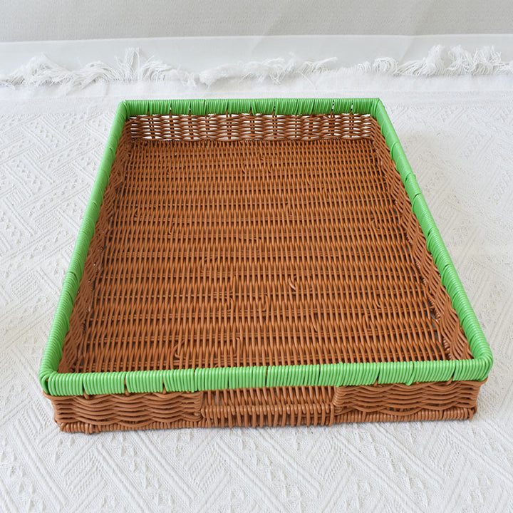 Multi-Functional Woven Serving Tray Kalsten