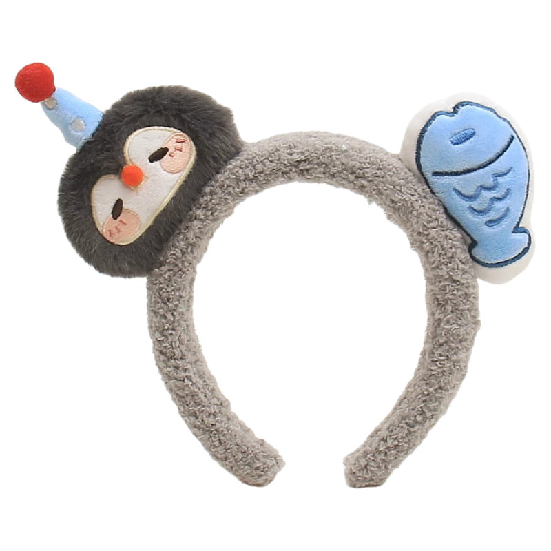 Plush Animal-Themed Hair Band Kalsten