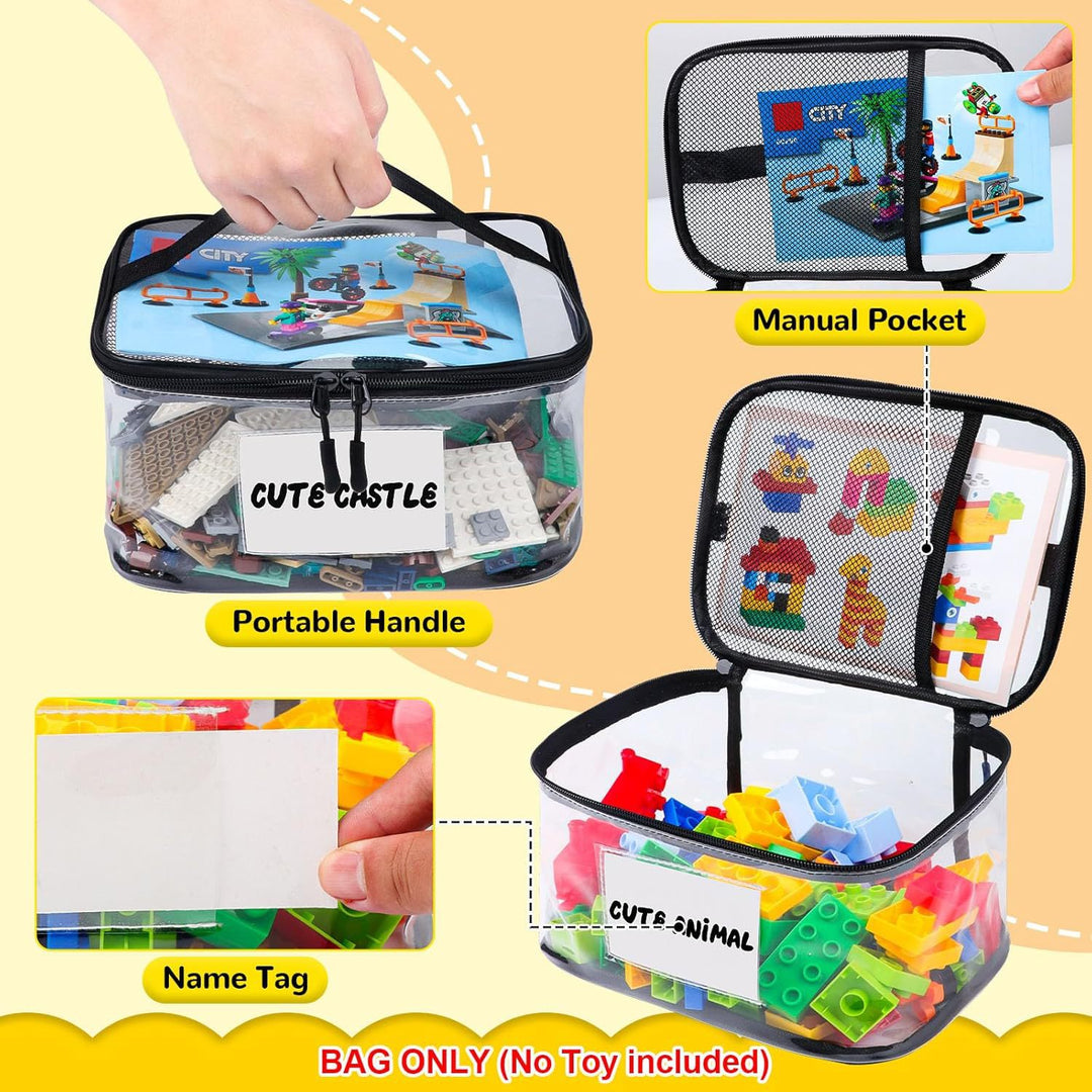 Transparent Storage Organizer for Building Blocks Kalsten
