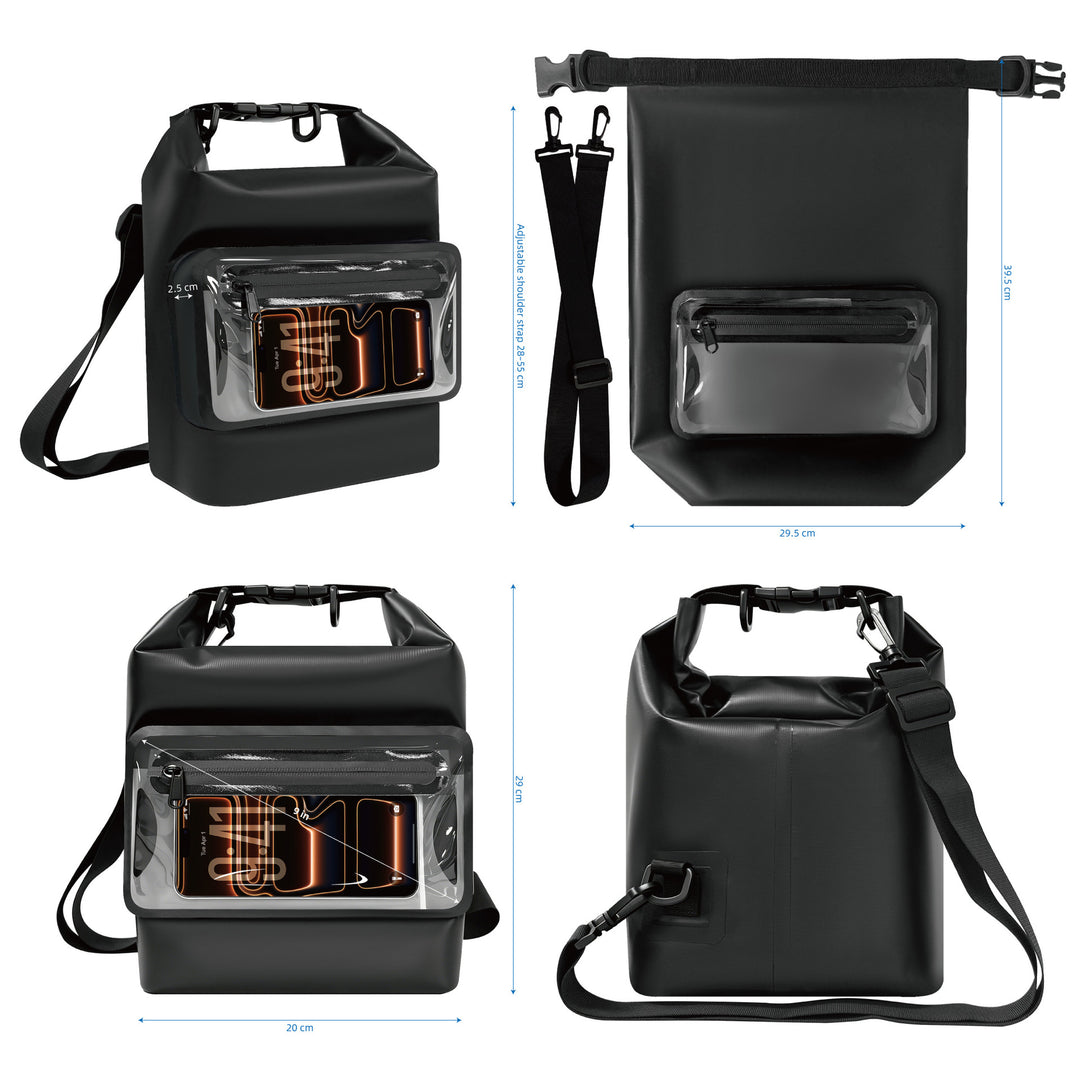 Compact Water-repellent Shoulder Bag Kalsten
