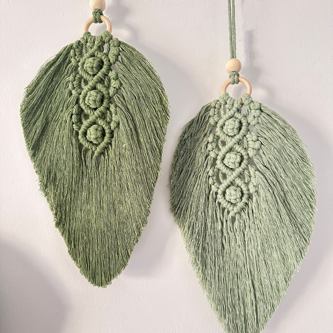 Bohemian Leaf Wall Hanging Kalsten