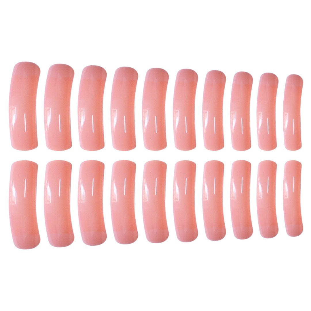 Glossy Long Press-On Nail Extensions Kalsten