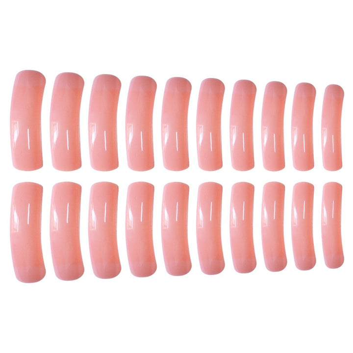Glossy Long Press-On Nail Extensions Kalsten