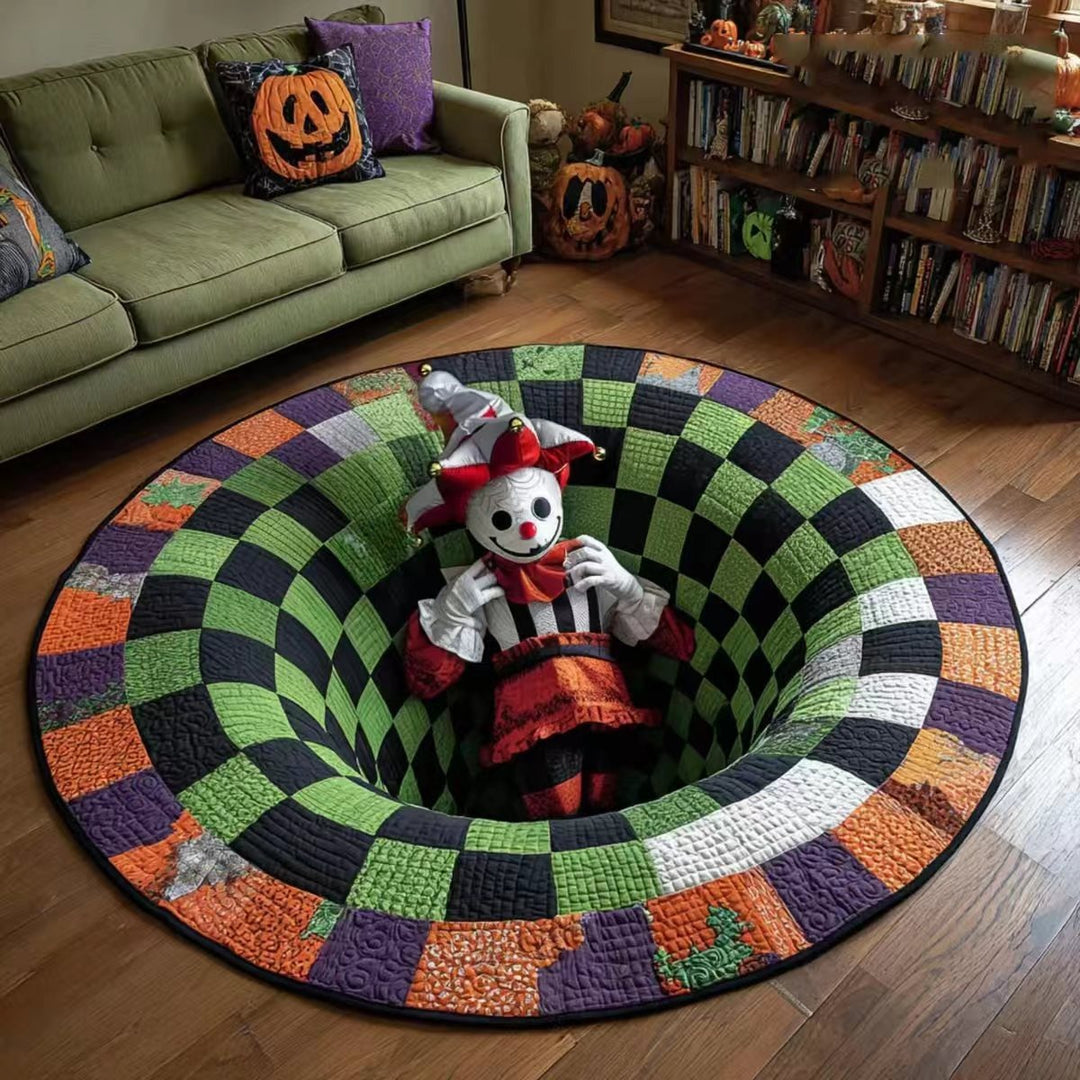 Ghost-Themed Decorative Area Rug Kalsten