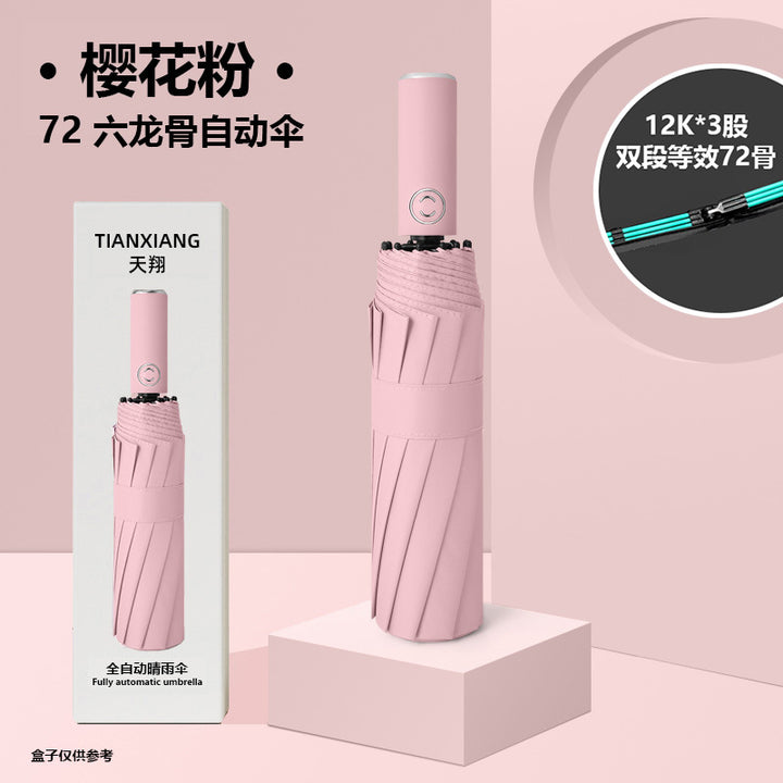 Women's automatic windproof umbrella with UV protection Kalsten