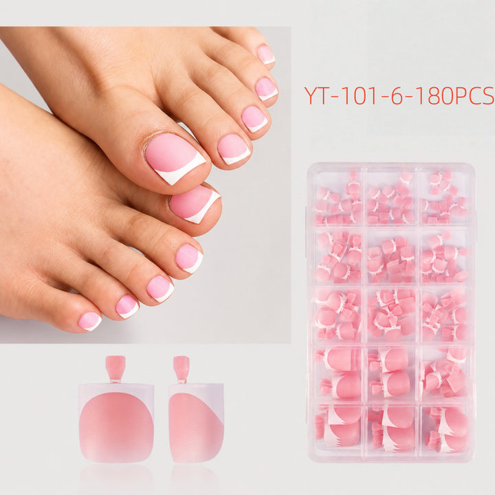 Artificial Nail Set with French Tips Kalsten