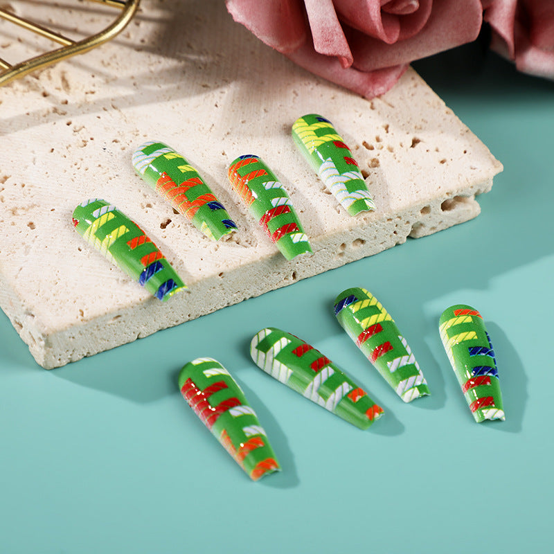 Creative and stylish art nails Kalsten