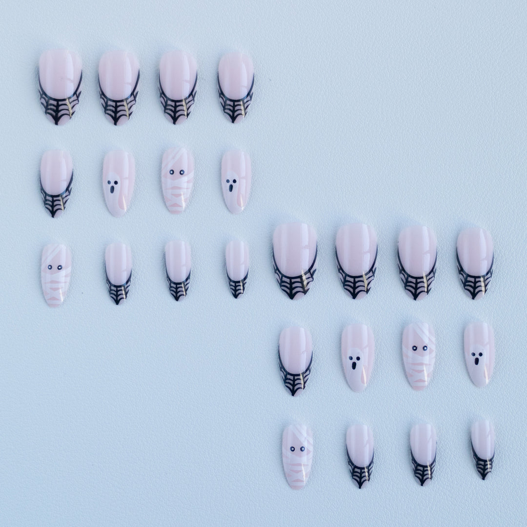 Whimsical Halloween-Themed Nail Art Kit