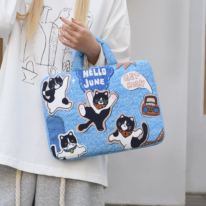 Stylish laptop cover with cute dog design Kalsten